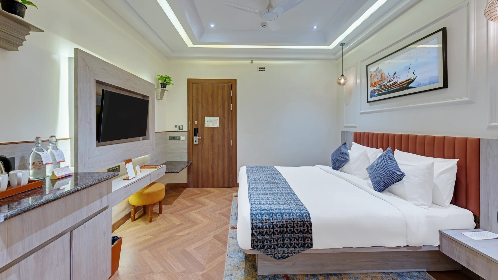 Luxury Room at IRA by Orchid Hotels Ayodhya – Upscale Stay Near Ram Mandir with Modern Amenities