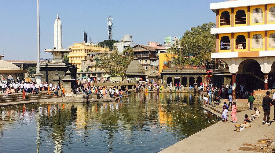 Godavari river ghats at Panchavati in Nashik