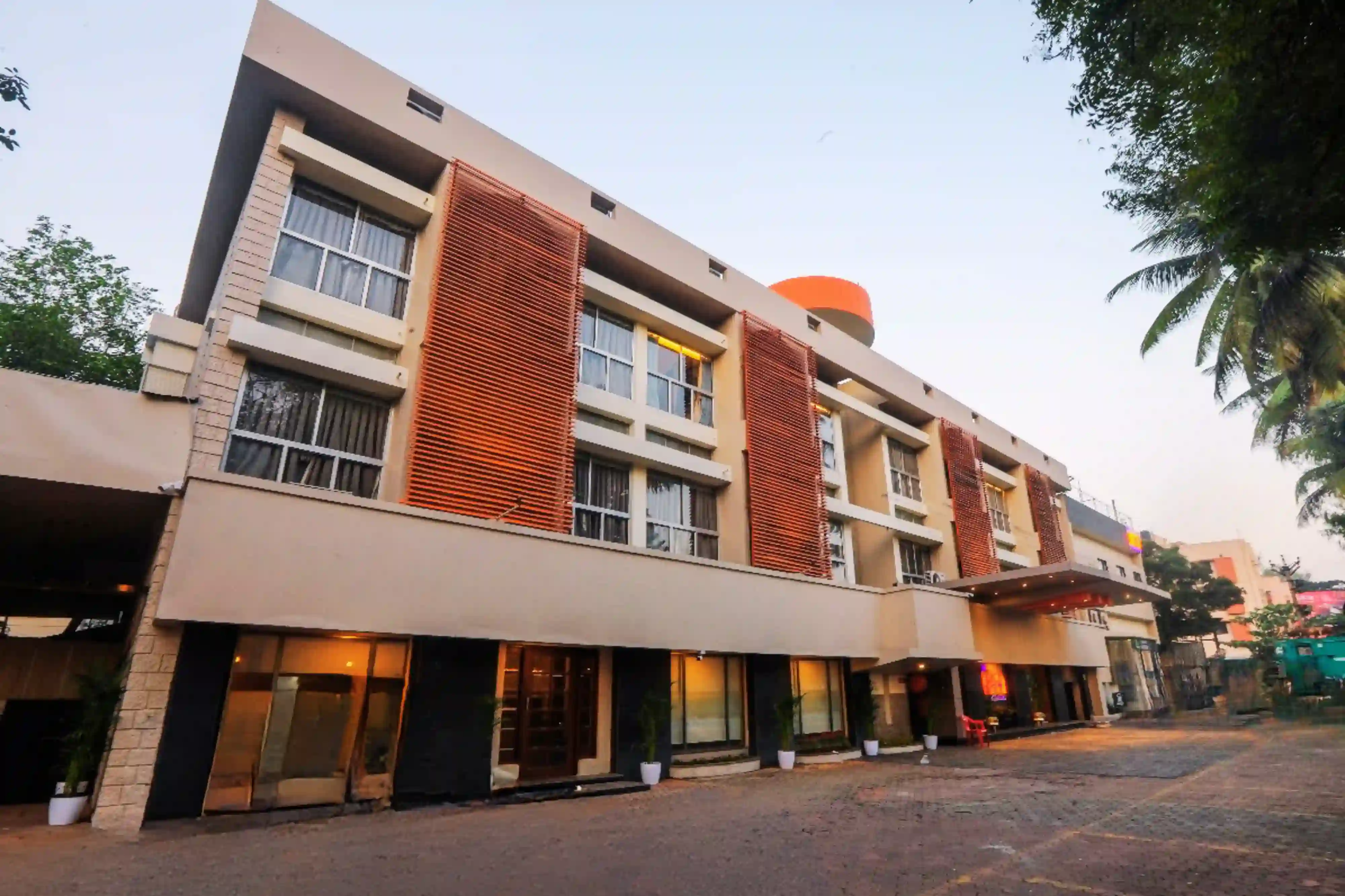 Facade of IRA by Orchid Nashik near Nasardi Bridge