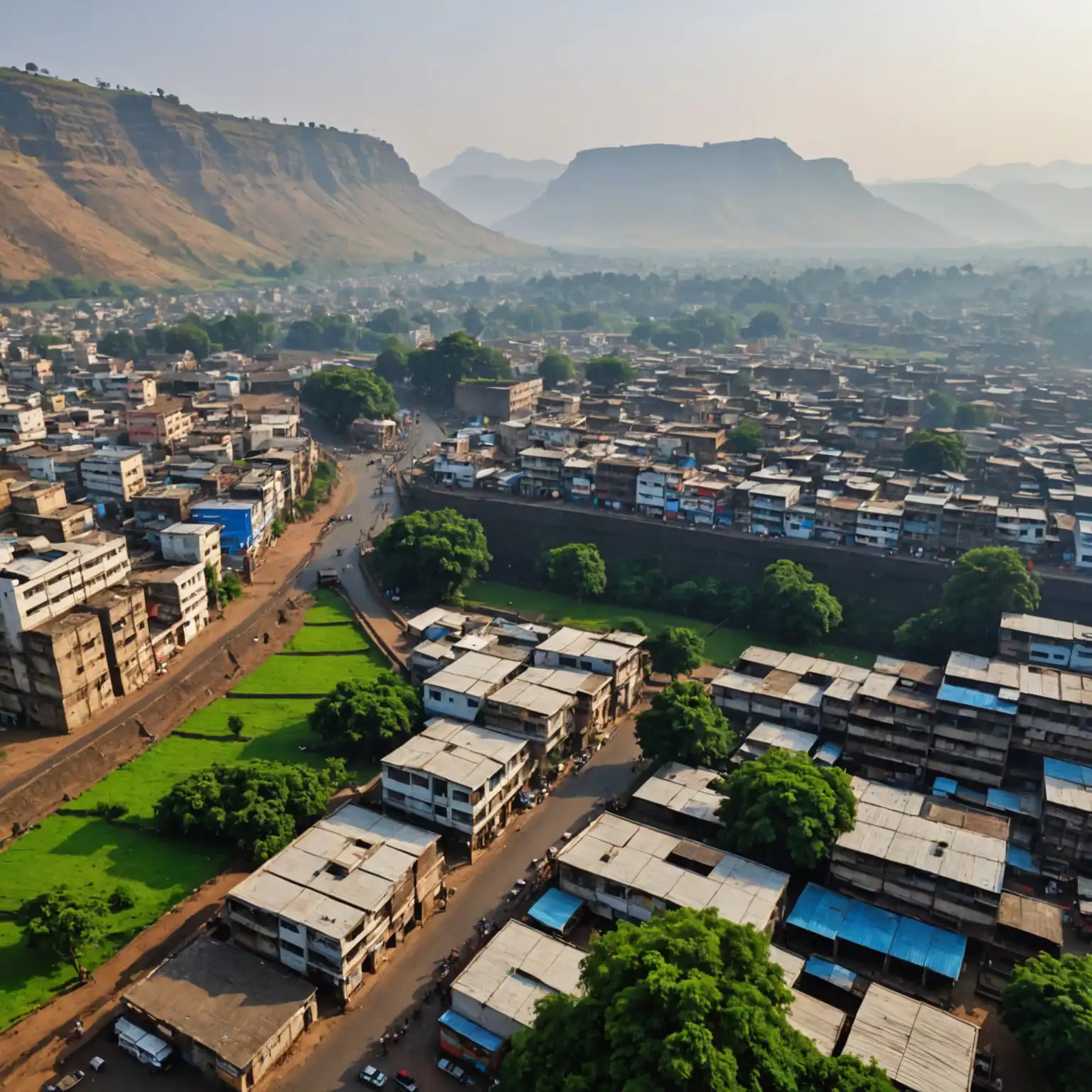 Nashik in a pleasant season
