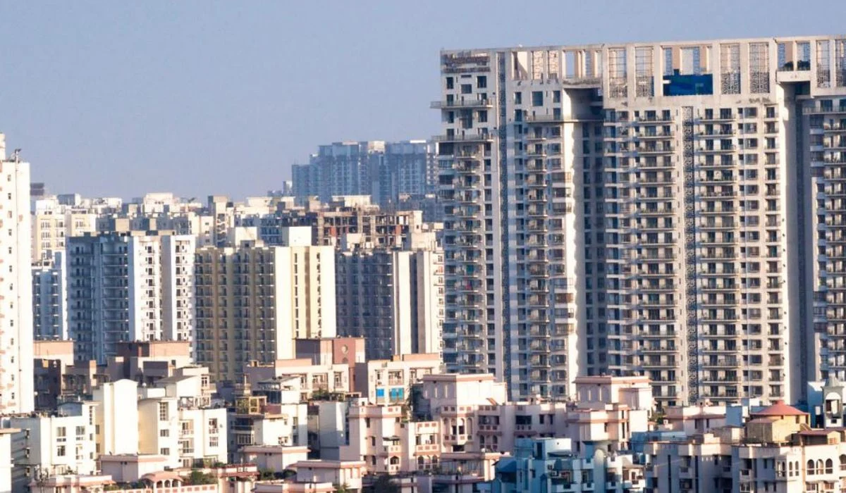 Noida Sector 62 business district skyline