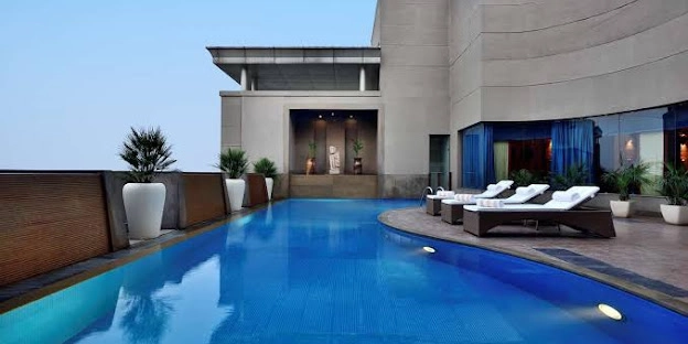 Swimming pool at IRA by Orchid Noida