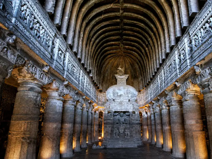 Ajanta and Ellora heritage trip from Sambhajinagar