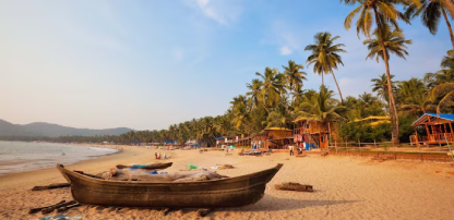 Aerial view of North Goa beach near Porvorim, close to IRA by Orchid Hotels