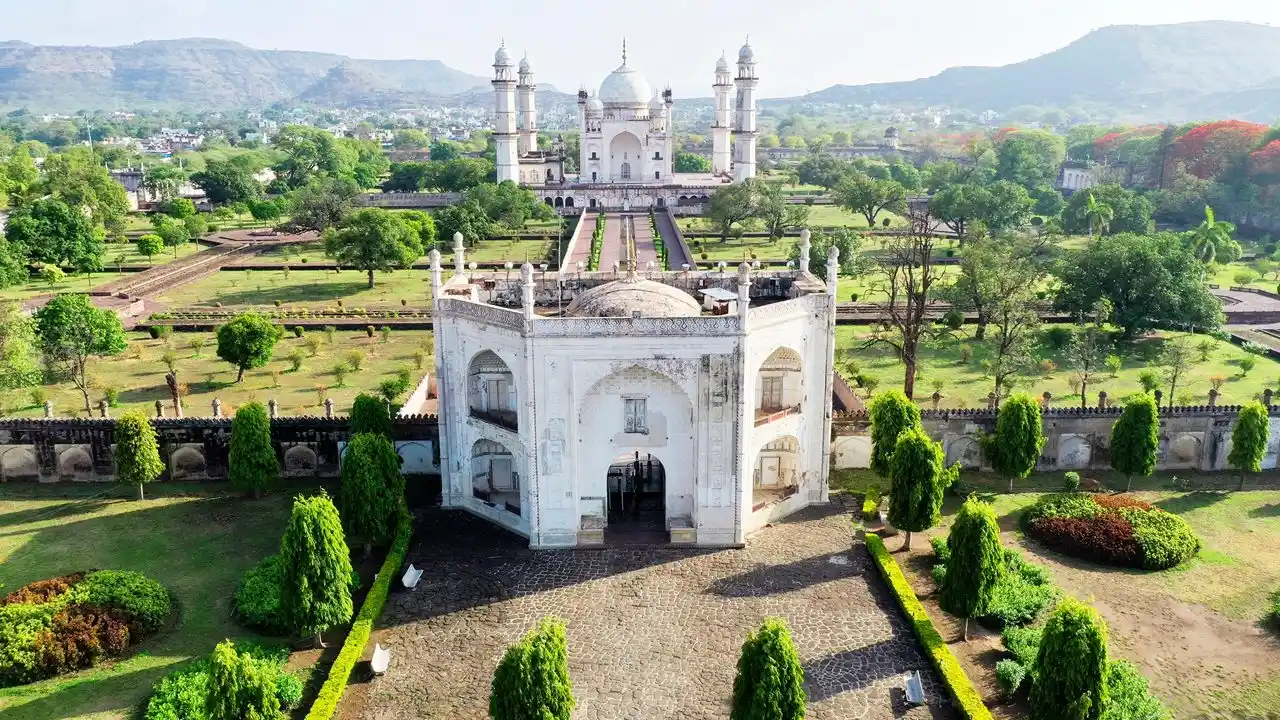 Bibi Ka Maqbara, the Taj of the Deccan, in Chhatrapati Sambhajinagar