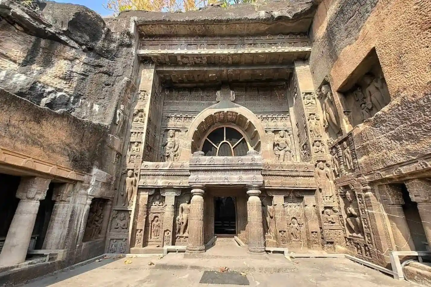 Ajanta Caves gorge
