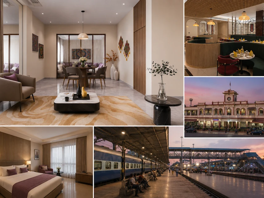 IRA by Orchid Bhavnagar is located approximately 3.8 km from Bhavnagar Railway Station, offering comfortable accommodation, dining, and convenient city access.
