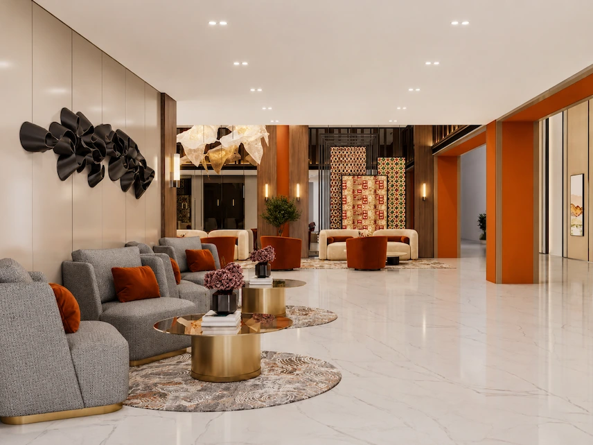 Hotel near Bhavnagar Airport terminal and surroundings