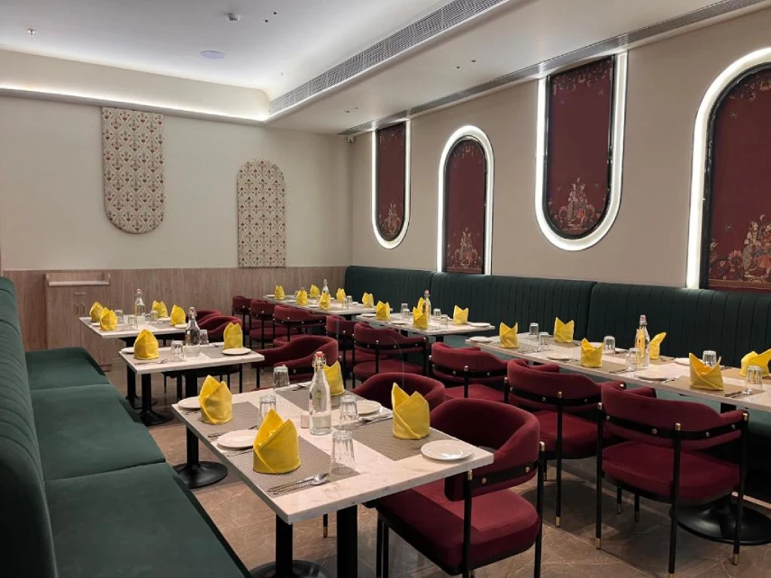 Enjoy delicious cuisine and a comfortable dining experience at the restaurant in Bhavnagar located within IRA by Orchid Bhavnagar