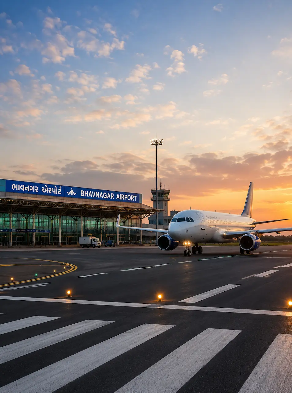 Bhavnagar Airport near IRA by Orchid Bhavnagar, providing convenient domestic air connectivity for business and leisure travelers.