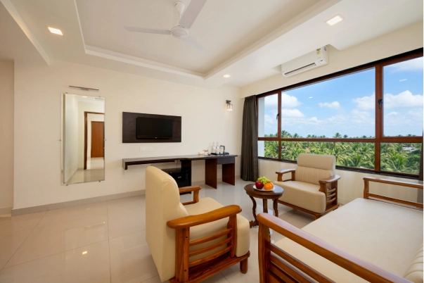 Rooms In Goa feature a spacious Executive room, perfect for comfort.