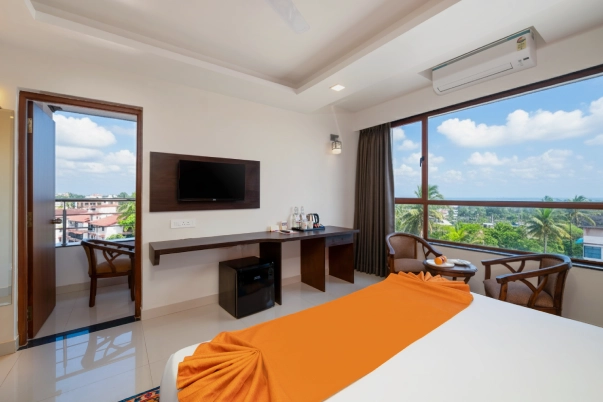 Premium Room at IRA by Orchid Goa – Sleek and Comfortable Hotel Room