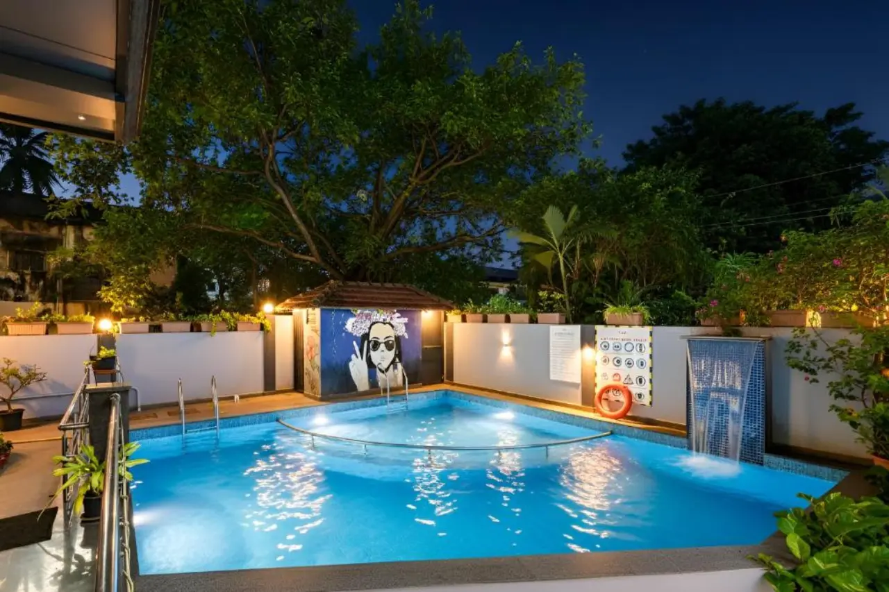 Large and Cozy Swimming pool at hotel in Goa